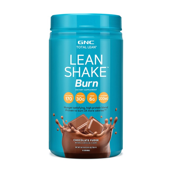 Lean Shake Burn Shake proteic cu aroma de ciocolata (758.4 grame), GNC Total Lean de la Biom.ro. Online e mai simplu Lean Shake Burn Shake proteic cu aroma de ciocolata (758.4 grame), GNC Total Lean de la Biom.ro. Online e mai simplu