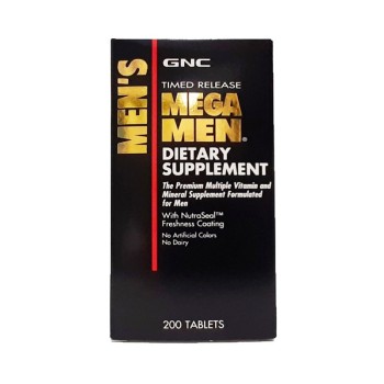 Men's Mega Men Complex de multivitamine (200 capsule), GNC 