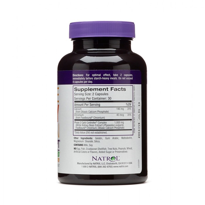 Natrol Carb Intercept faza 2 extract din fasole alba (60 capsule), GNC de la Biom.ro. Online e mai simplu Natrol Carb Intercept faza 2 extract din fasole alba (60 capsule), GNC de la Biom.ro. Online e mai simplu