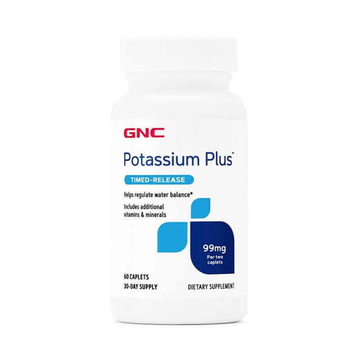 Potasiu Plus 99 mg (60 tablete), GNC de la Biom.ro. Online e mai simplu Potasiu Plus 99 mg (60 tablete), GNC de la Biom.ro. Online e mai simplu
