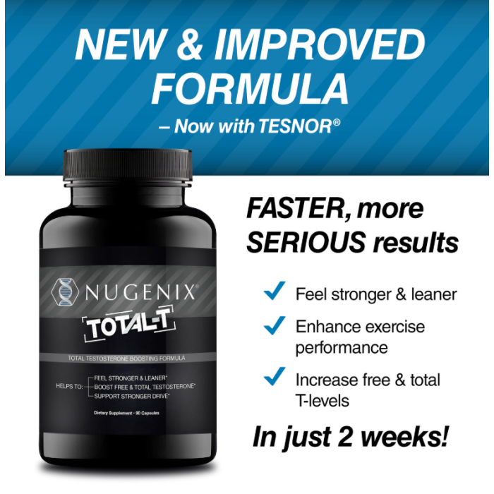 Nugenix Total-t: Testosterone Boosting Formula, Formula Avansata Pentru Cresterea Testosteronului, 90 Cps Nugenix Total-t: Testosterone Boosting Formula, Formula Avansata Pentru Cresterea Testosteronului, 90 Cps