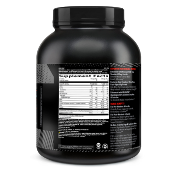Gnc Amp Wheybolic, Proteina Din Zer, Cu Aroma De Capsuni Si Frisca, 1350 G