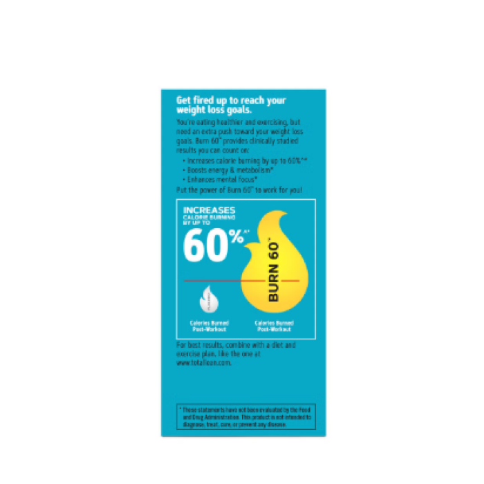 Gnc Total Lean Burn 60, Formula Termogenica Pentru Stimularea Metabolismului, 60 Tb Gnc Total Lean Burn 60, Formula Termogenica Pentru Stimularea Metabolismului, 60 Tb
