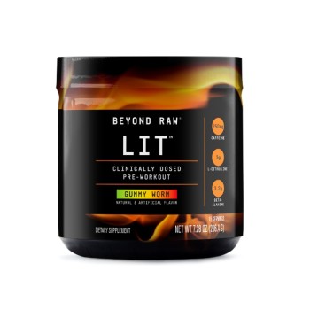 Gnc Beyond Raw Lit Pre Workout Cu Aroma De Gummy Worm, 211 G