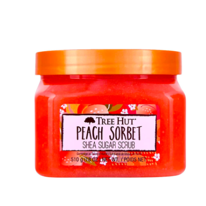 Tree Hut Shea Sugar Scrub Peach Sorbet, 510 G Tree Hut Shea Sugar Scrub Peach Sorbet, 510 G