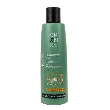 Sampon pentru stralucire Bio Organic Essential Elements cu canepa si galbenele (250ml), GRN Shades of Nature
