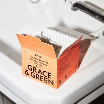 Panty liners din bambus organic (24 buc), Grace and Green