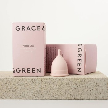 Cupa menstruala roz marime B, Grace and Green