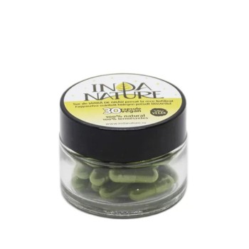 Suc de iarba de grau liofilizat (30 vegan capsule), Inda Nature