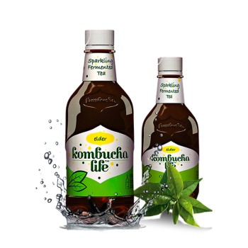 Kombucha Life cu flori de soc (500 ml), Kombucha Life Kombucha Life cu flori de soc (500 ml), Kombucha Life