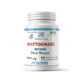 Nattokinaza (Nattokinase) 100 mg (60 capsule), Konig Laboratorium