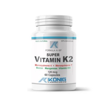 Super Vitamina K2 120 mcg (60 capsule), Konig Laboratorium