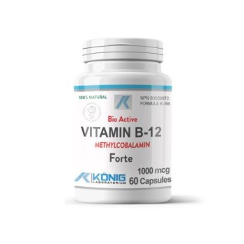 Vitamina B12 Metilcobalamina Forte 1000 mcg (60 capsule), Konig Laboratorium Vitamina B12 Metilcobalamina Forte 1000 mcg (60 capsule), Konig Laboratorium