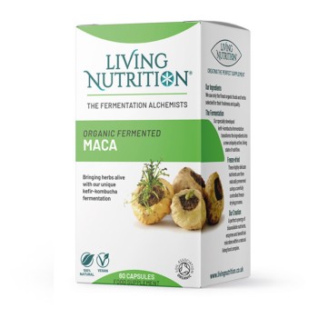 Organic Fermented Maca 600 mg Full Spectrum (60 capsule), Living Nutrition Organic Fermented Maca 600 mg Full Spectrum (60 capsule), Living Nutrition