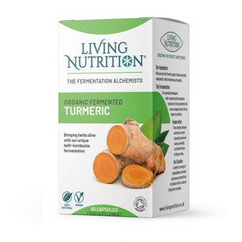 Organic Fermented Turmeric 600 mg Full Spectrum (60 capsule), Living Nutrition Organic Fermented Turmeric 600 mg Full Spectrum (60 capsule), Living Nutrition