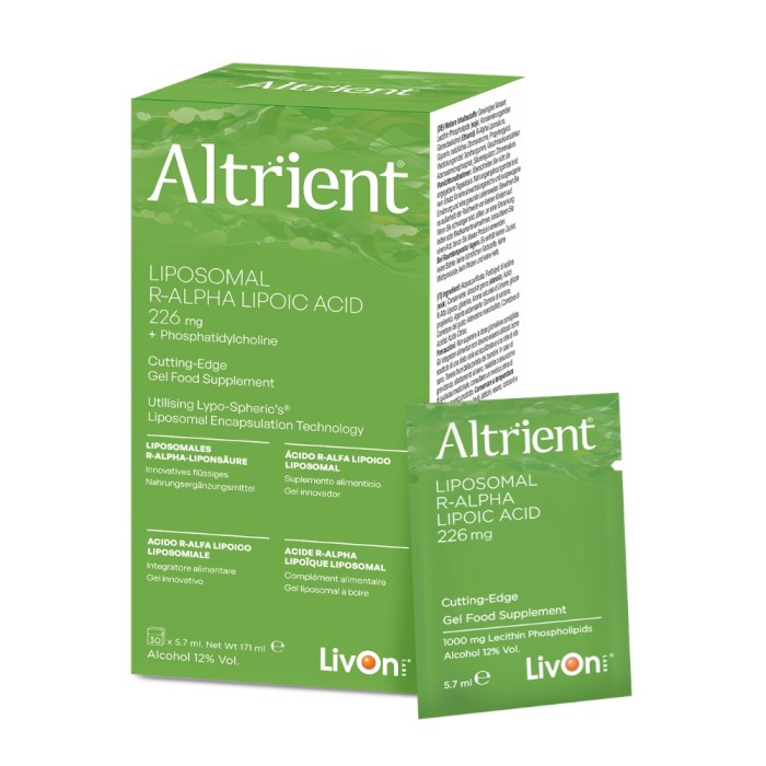 Altrient Acid R-Alpha Lipoic Liposomal (30 pliculete), LivOn Labs de la Biom.ro. Online e mai simplu