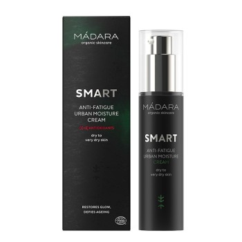 Smart Anti-Fatigue Urban Moisture Cream pentru ten uscat (50 ml), Madara