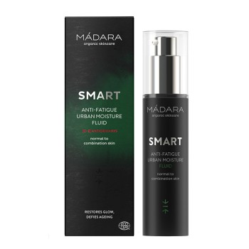 Smart Anti-Fatigue Urban Moisture Fluid pentru ten normal sau mixt (50 ml), Madara