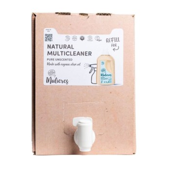 Detergent concentrat multi cleaner cu 99% ingrediente naturale fara parfum (15L), Mulieres Detergent concentrat multi cleaner cu 99% ingrediente naturale fara parfum (15L), Mulieres