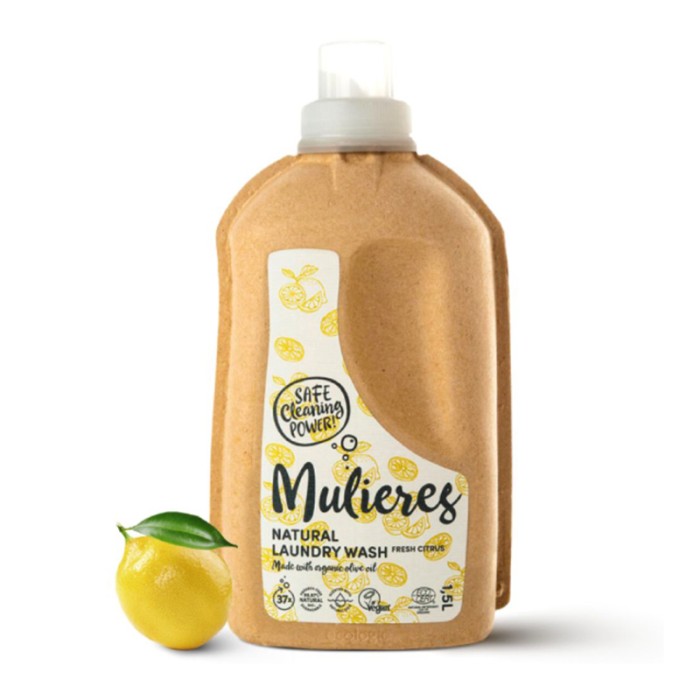 Detergent pentru rufe cu 99% ingrediente naturale Fresh Citrus (1.5L), Mulieres de la Biom.ro. Online e mai simplu Detergent pentru rufe cu 99% ingrediente naturale Fresh Citrus (1.5L), Mulieres de la Biom.ro. Online e mai simplu