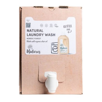 Detergent pentru rufe cu 99% ingrediente naturale Nordic Forest (15L), Mulieres Detergent pentru rufe cu 99% ingrediente naturale Nordic Forest (15L), Mulieres
