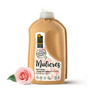 Detergent pentru rufe cu 99% ingrediente naturale Rose Garden (1.5L), Mulieres Detergent pentru rufe cu 99% ingrediente naturale Rose Garden (1.5L), Mulieres