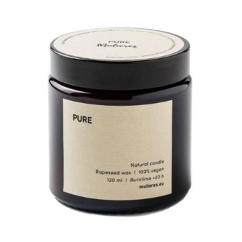 Lumanare naturala fara miros (120ml), Mulieres Lumanare naturala fara miros (120ml), Mulieres