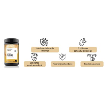 Organic Maitake Ginger Latte 1000 mg Pure Grade Extract 110 grame (20 portii), MushroomsForLife