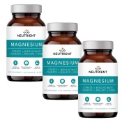 Magneziu Formula cu 4 chelati, Pachet Economic (3x120 capsule), Neutrient