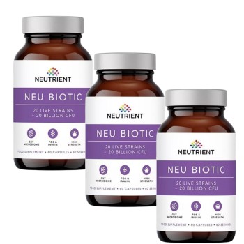 Economy Pack Neu Biotic Multi Strain Probiotic 20 miliarde (60 capsule), Neutrient Economy Pack Neu Biotic Multi Strain Probiotic 20 miliarde (60 capsule), Neutrient