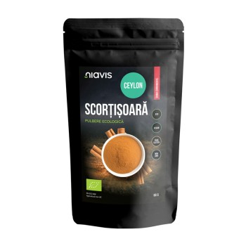 Scortisoara Ceylon pulbere ecologica/BIO (60 grame), Niavis Scortisoara Ceylon pulbere ecologica/BIO (60 grame), Niavis
