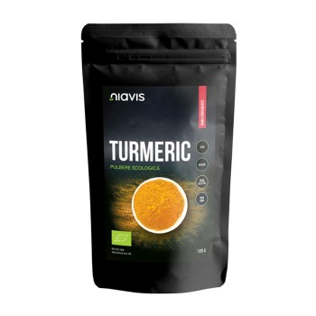 Turmeric pulbere ecologica/BIO (125 grame), Niavis Turmeric pulbere ecologica/BIO (125 grame), Niavis