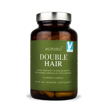 Double Hair Vegan (60 capsule), Nordbo Double Hair Vegan (60 capsule), Nordbo