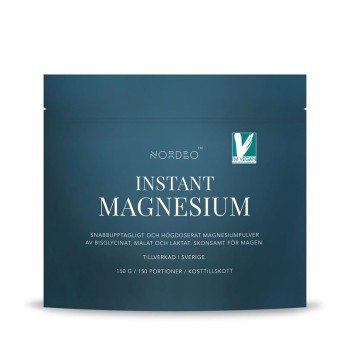 Instant Magneziu Vegan (150 grame), Nordbo Instant Magneziu Vegan (150 grame), Nordbo