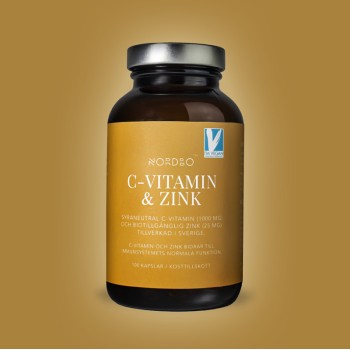 Vitamina C si Zinc Vegan (100 capsule), Nordbo Vitamina C si Zinc Vegan (100 capsule), Nordbo