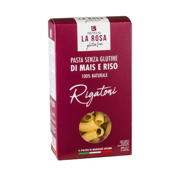 Rigatoni fara gluten (500 grame), Pastificio la Rosa Rigatoni fara gluten (500 grame), Pastificio la Rosa