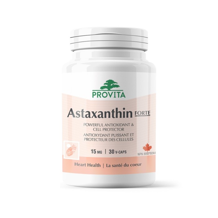 Astaxanthin Forte 15 mg (30 capsule), Provita Nutrition de la Biom.ro. Online e mai simplu