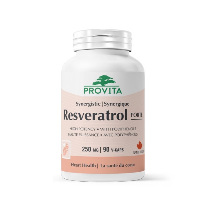 Resveratrol Sinergetic (250 mg), Provita Nutrition de la Biom.ro. Online e mai simplu