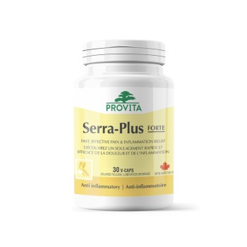 Serra Plus Serapeptaza Forte (30 capsule), Provita Nutrition