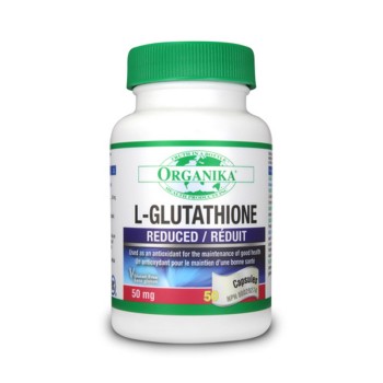 L-Glutationa 50 mg (50 capsule), Organika Canada L-Glutationa 50 mg (50 capsule), Organika Canada