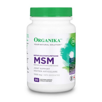 MSM Metil Sulfonil Metan 1000 mg (90 capsule), Organika Canada MSM Metil Sulfonil Metan 1000 mg (90 capsule), Organika Canada