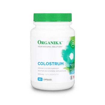 Colastra 500 mg (90 capsule), Organika Canada Colastra 500 mg (90 capsule), Organika Canada