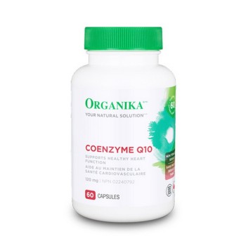 Coenzima Q-10 120 mg (60 capsule), Organika Canada Coenzima Q-10 120 mg (60 capsule), Organika Canada