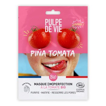 Masca pentru imperfectiuni Pina Tomata, Pulpe de Vie Masca pentru imperfectiuni Pina Tomata, Pulpe de Vie