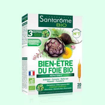 Bien-Etre Du Foie Bio Hepatonic (20 fiole), Santarome