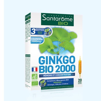 Ginkgo Bio 2000 (20 fiole), Santarome