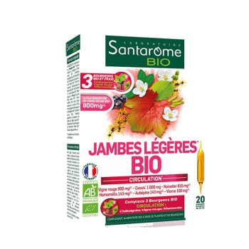 Jambes Legeres Bio (20 fiole), Santarome