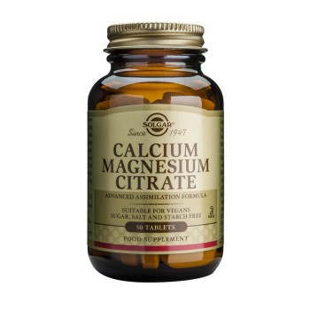 Calcium Magnesium Citrate (50 tablete), Solgar Calcium Magnesium Citrate (50 tablete), Solgar