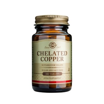 Chelated Copper (100 tablete), Solgar Chelated Copper (100 tablete), Solgar