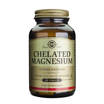 Chelated Magnesium 100mg (100 tablete), Solgar Chelated Magnesium 100mg (100 tablete), Solgar